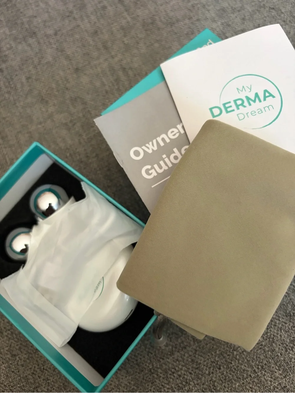 My Derma Dream - MicroSculpt 2nd Generation Facial Toning Device - White, NIB